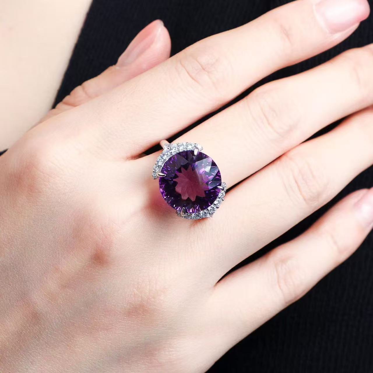 Astral Violet Ring