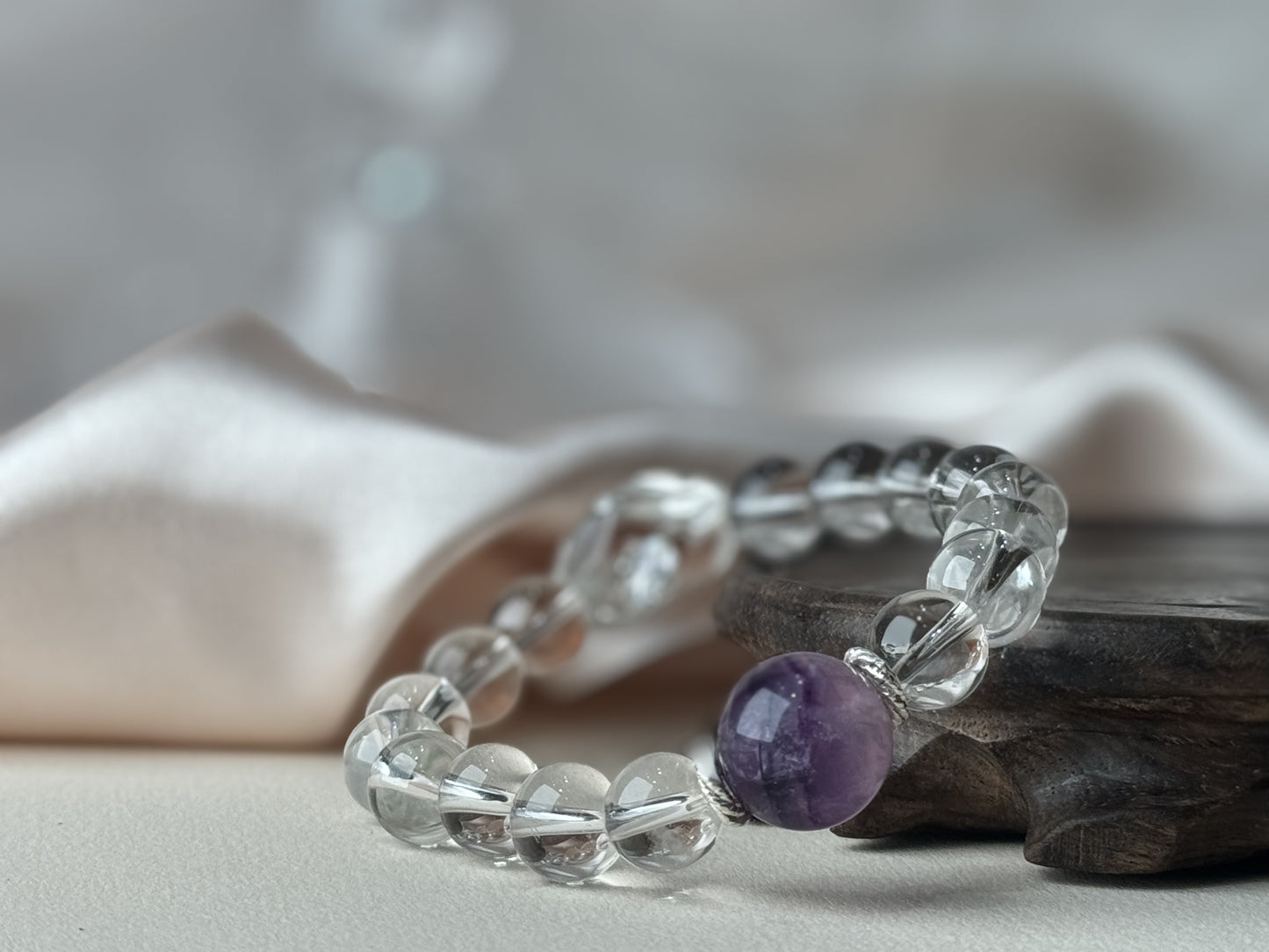 Sagittarius✖️Unicorn Fluorit Stretch-beaded Bracelet