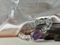 Pisces✖️Amethyst Quartz Stretch-Beaded Bracelet