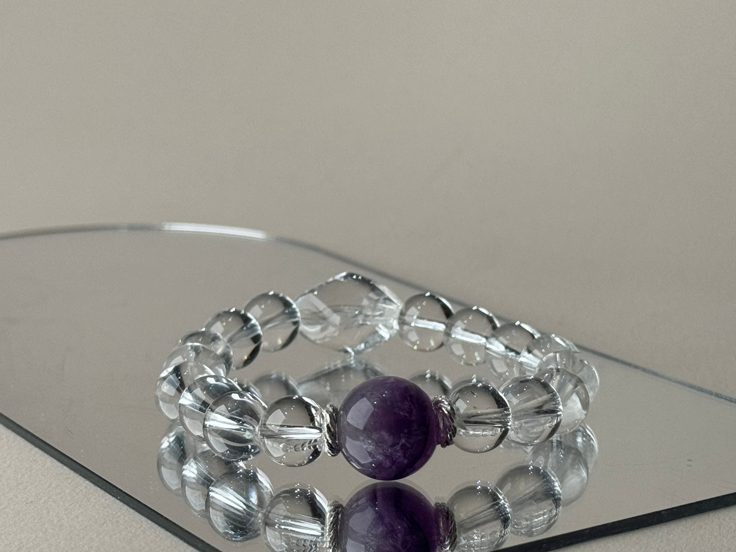 Sagittarius✖️Unicorn Fluorit Stretch-beaded Bracelet