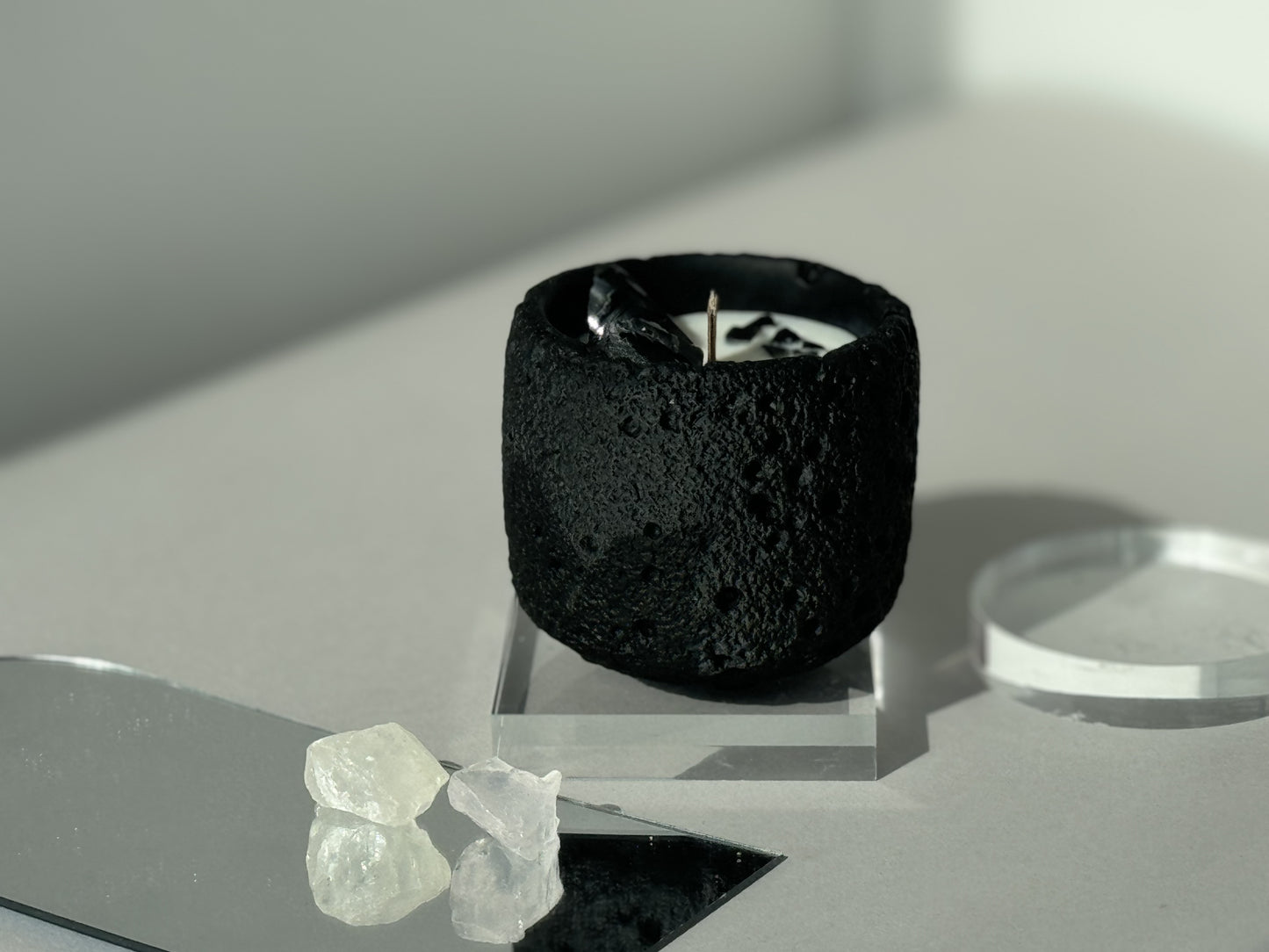 Obsidian Shield｜Healing Candle
