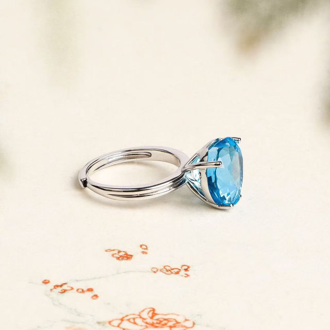 Ocean Heart Ring